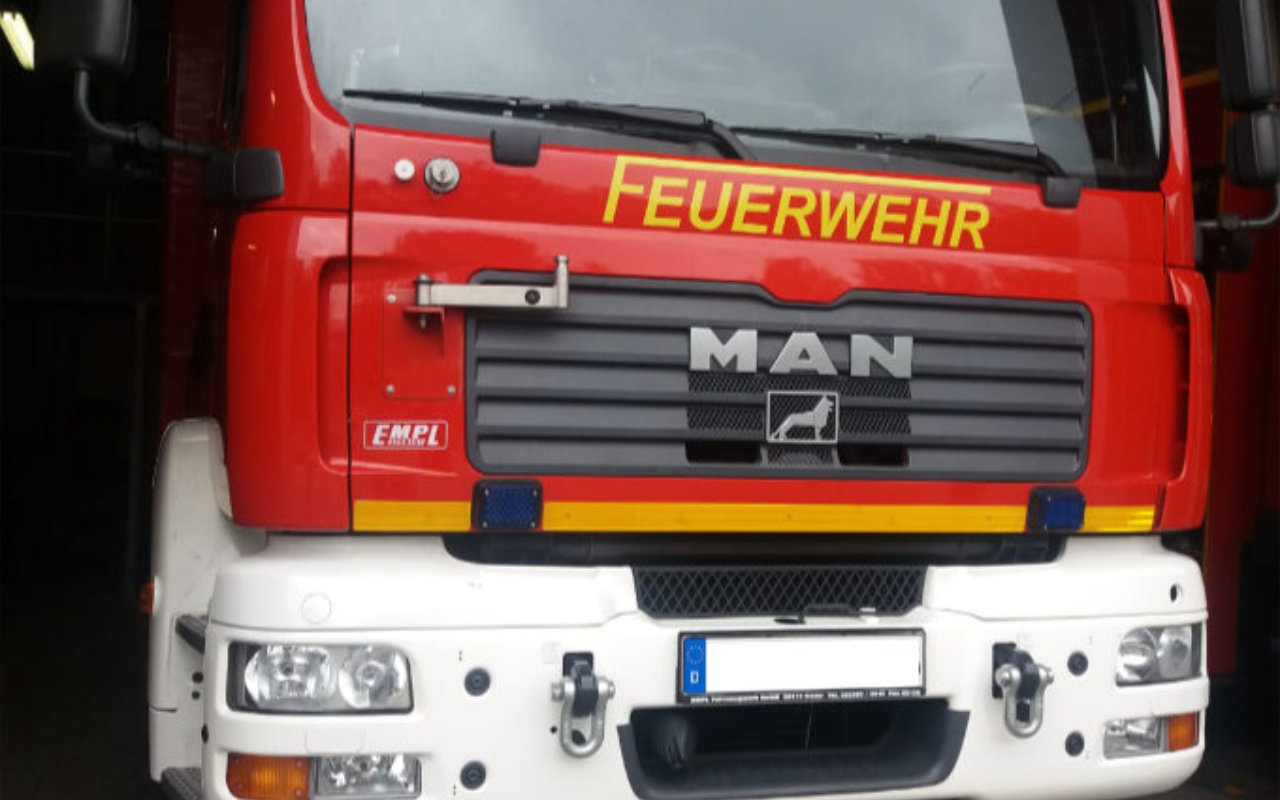 Montagebeispiel MAN TGM 18.280 Feuerwehr Abbiegeassistent DELUXE PLUS 4