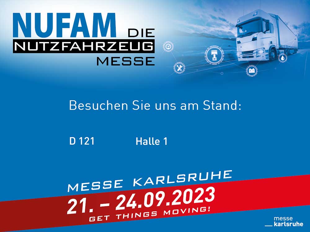 NUFAM 2023 Messe In Karlsruhe TruckWarn 1 Net Versand