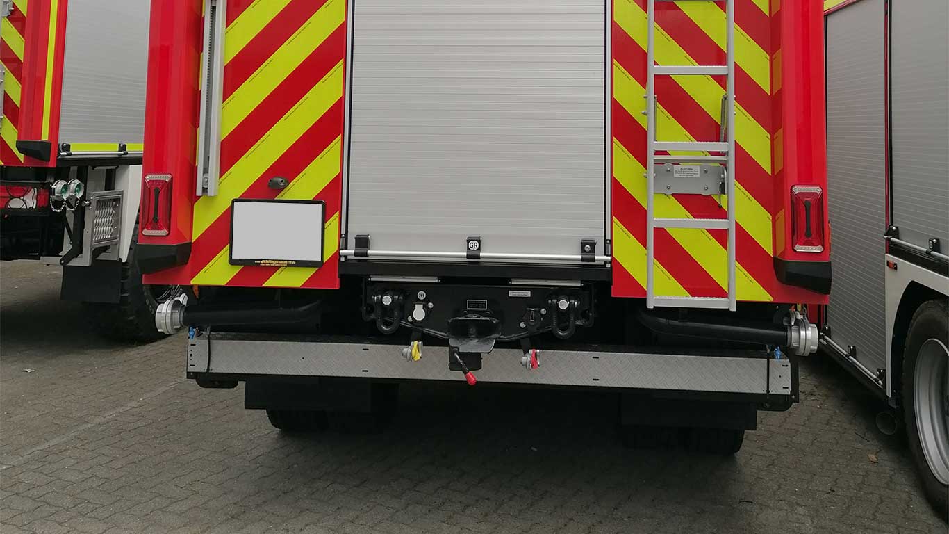 R158 Rückfahrassistent Von TruckWarn Feuerwehr