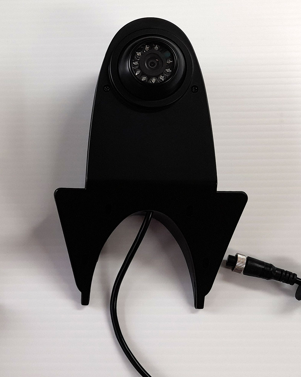 Transporter-Rückfahrkamera mit Nachtsicht und Kugelkopffassung für Kleintransporter in schwarz